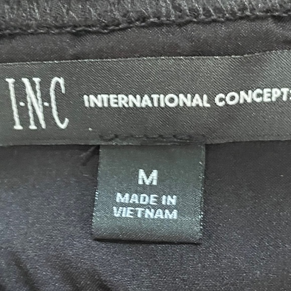 INC International Concepts Black Ruffle Dress - Picture 6 of 6